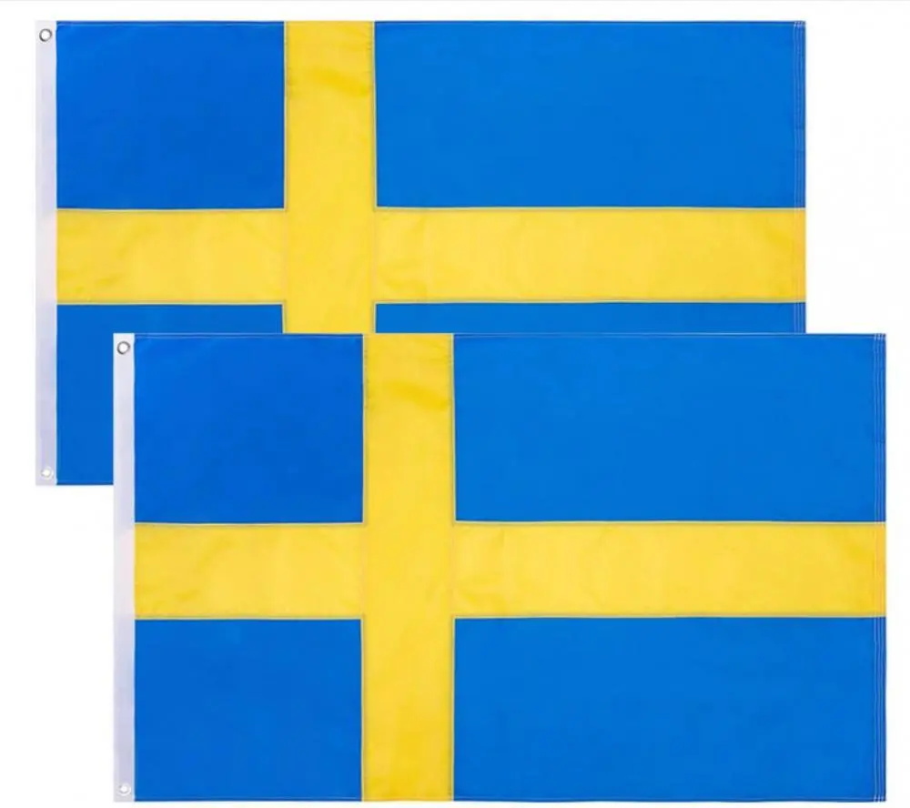 Bandiera della Svezia da cucire 90 * 150 cm
